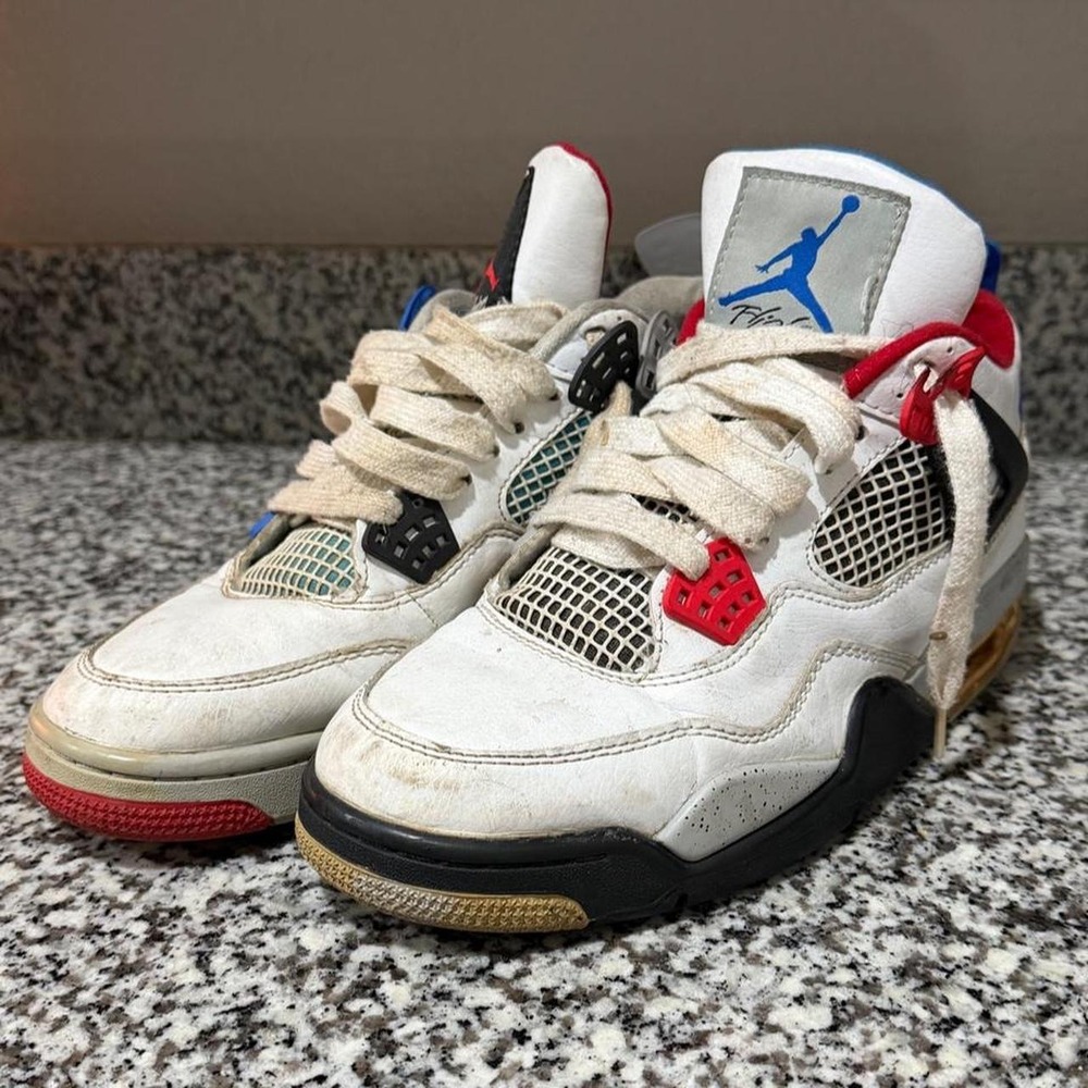 Air Jordan 4 Retro What The Sneakers Size 8.5